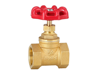 Copper rod stop valve