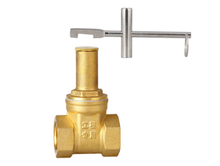 Copper rod engineering lock gate valve