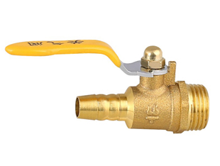 Handle external tooth gas valve