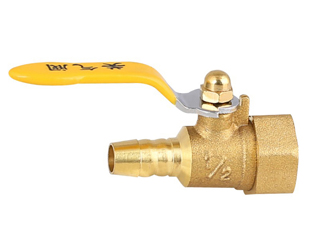 Handle internal tooth gas valve