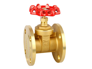 Flange gate valve